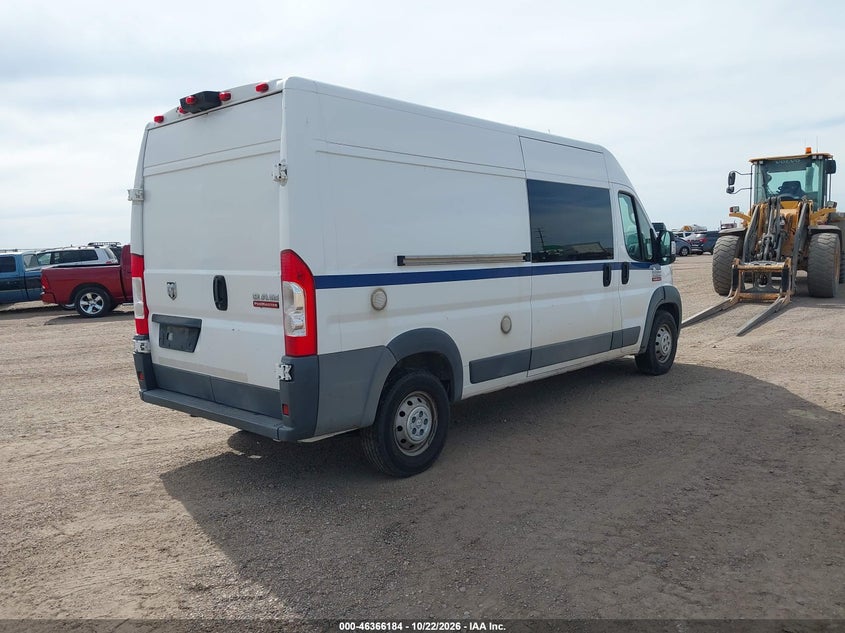 RAM PROMASTER 3500 2018 VIN 3C6URVHG9JE116853