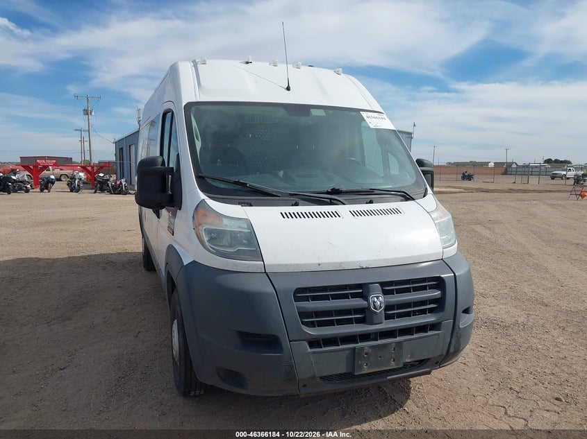 RAM PROMASTER 3500 2018 VIN 3C6URVHG9JE116853
