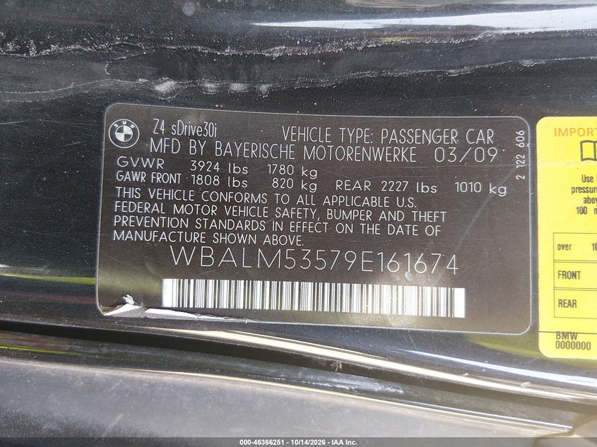 2009 BMW Z4 SDRIVE30I · Фото 9