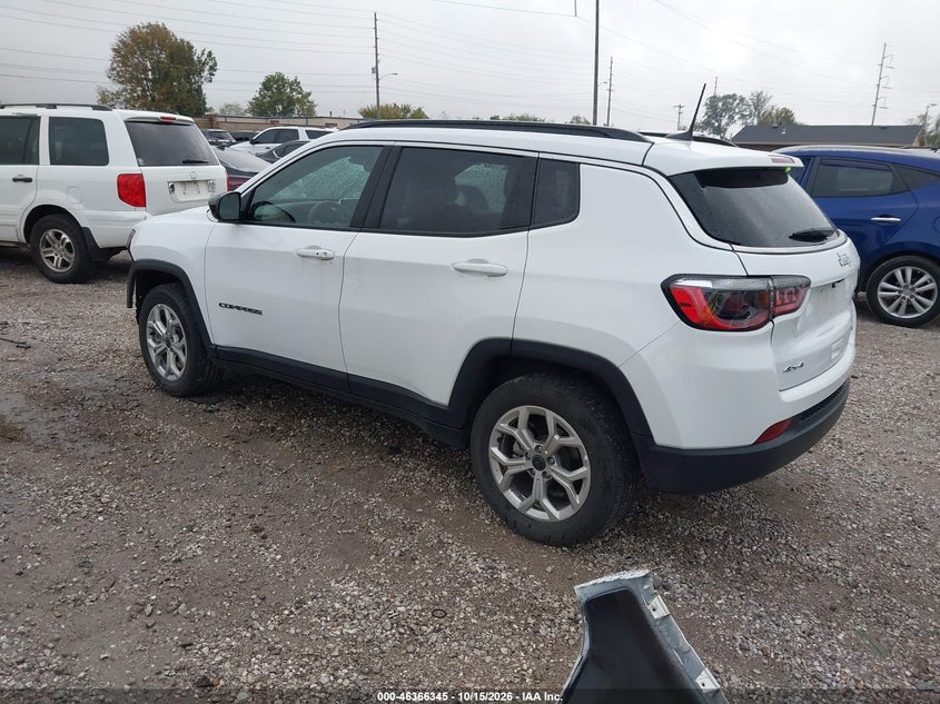 Vin: 3c4njdbn7st600734, lot: 46866657, jeep compass latitude 4x4 20253
