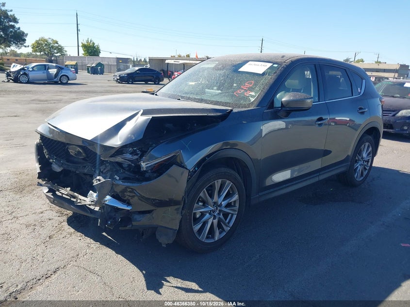 2021 Mazda Cx-5 Grand Touring, Front End, IAAI, VIN JM3KFBDM5M0489461 — photo 2
