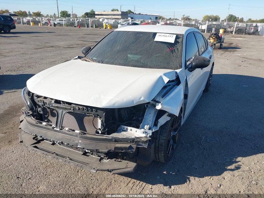 2024 Honda Civic Sport, Front End, IAAI, VIN 19XFL2H82RE012663 — photo 2