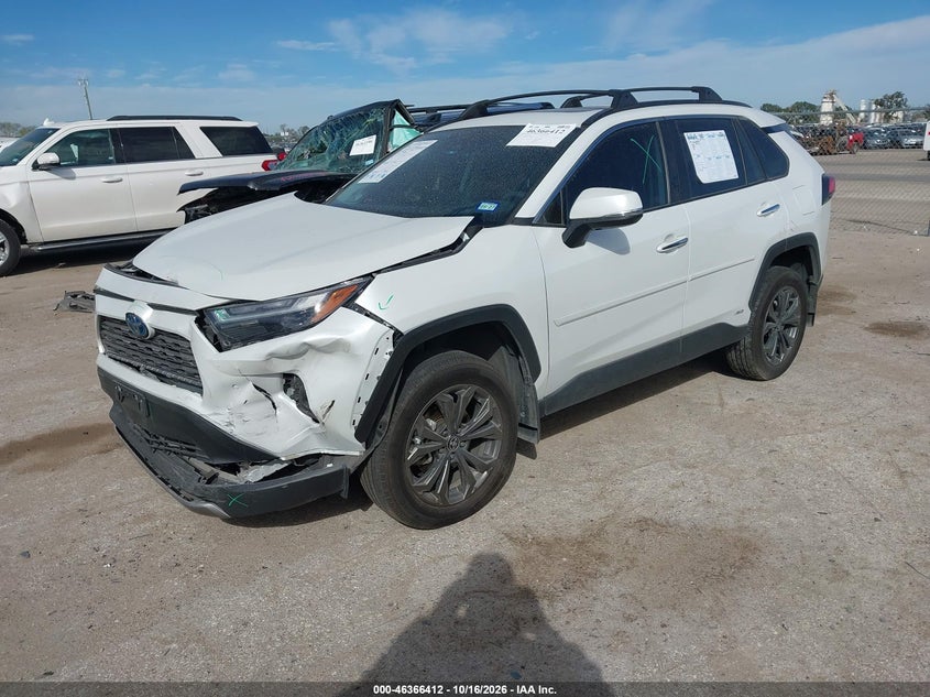 2024 Toyota Rav4 Hybrid Limited, Front End, IAAI, VIN 4T3D6RFV8RU160059 — photo 2