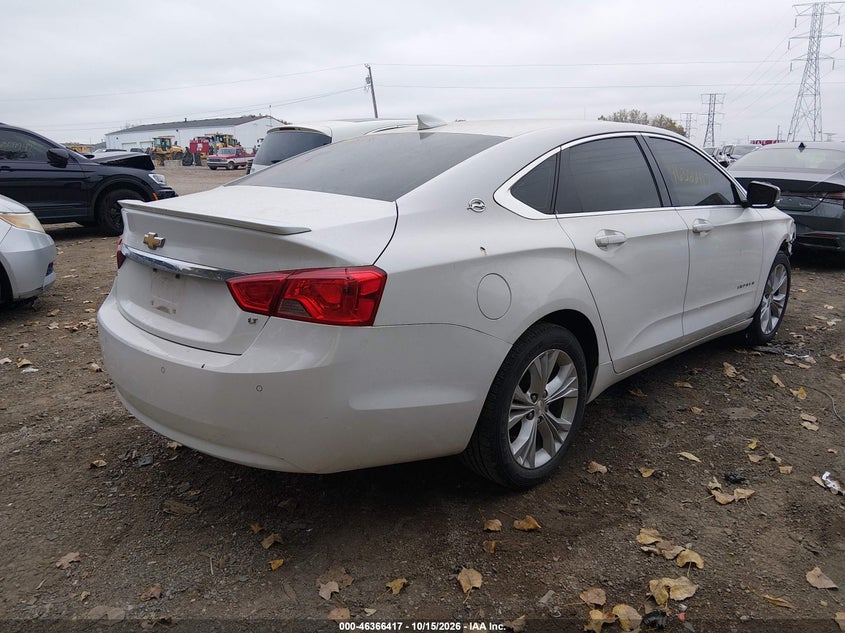 Vin: 2g1125s35f9295509, lot: 46866729, chevrolet impala 2lt 20154