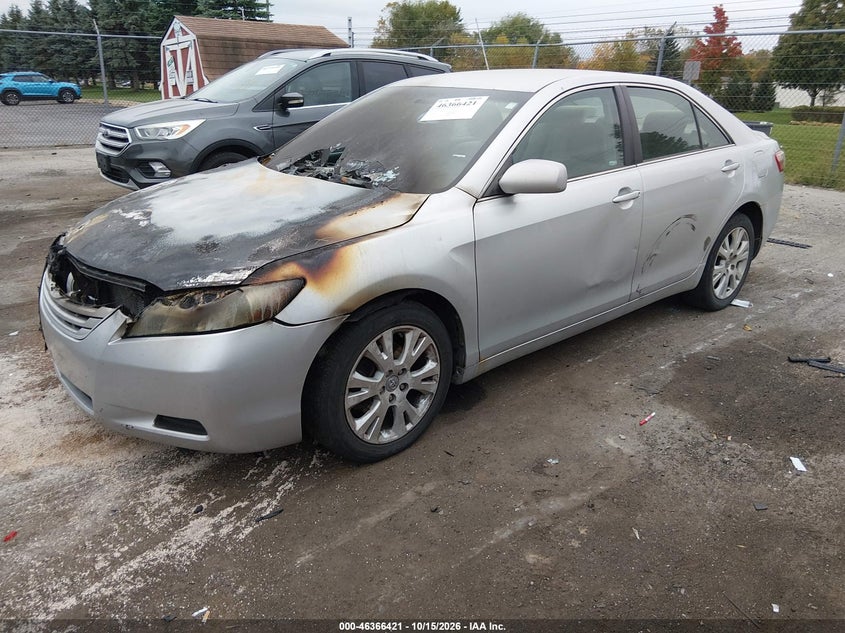 2009 Toyota Camry, Engine Burn, IAAI, VIN 4T4BE46K19R121735 — photo 2