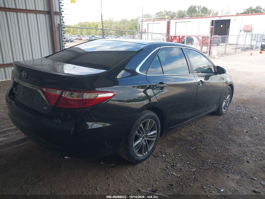Vin: 4t1bf1fk6fu497221, lot: 46866834, toyota camry se 20154