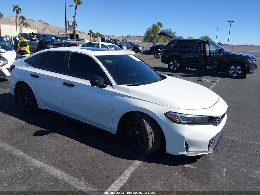 Vin: 2hgfe1e50sh475153, lot: 46866876, honda civic si base w/high performance summer tires/ 20251