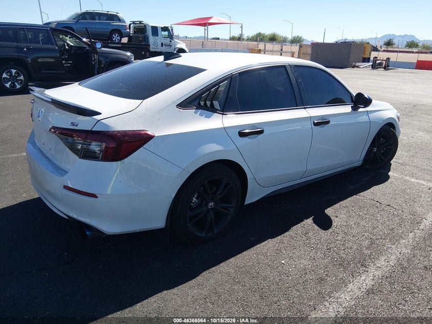 Vin: 2hgfe1e50sh475153, lot: 46866876, honda civic si base w/high performance summer tires/ 20254