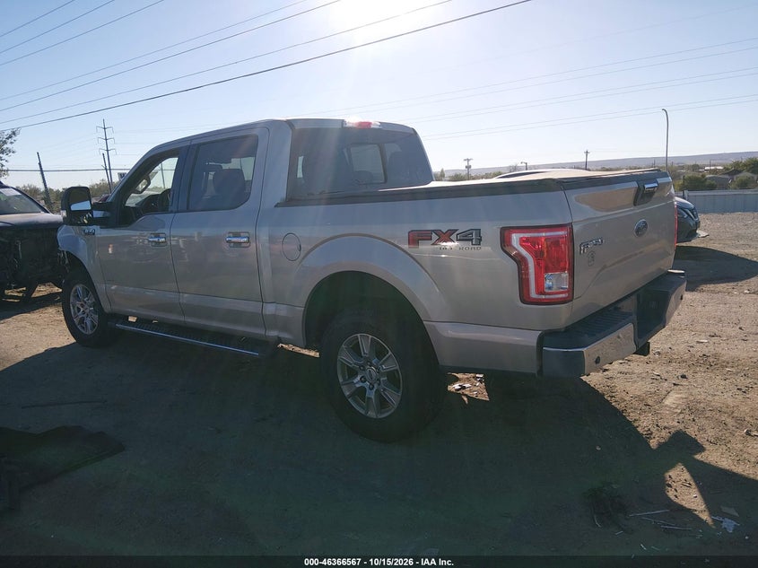 Vin: 1ftew1eg5hkd09107, lot: 46866879, ford f-150 xlt 20173