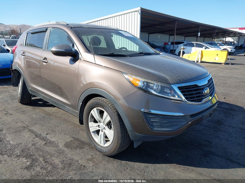 Vin: kndpb3a21d7475860, lot: 46867008, kia sportage lx 20131