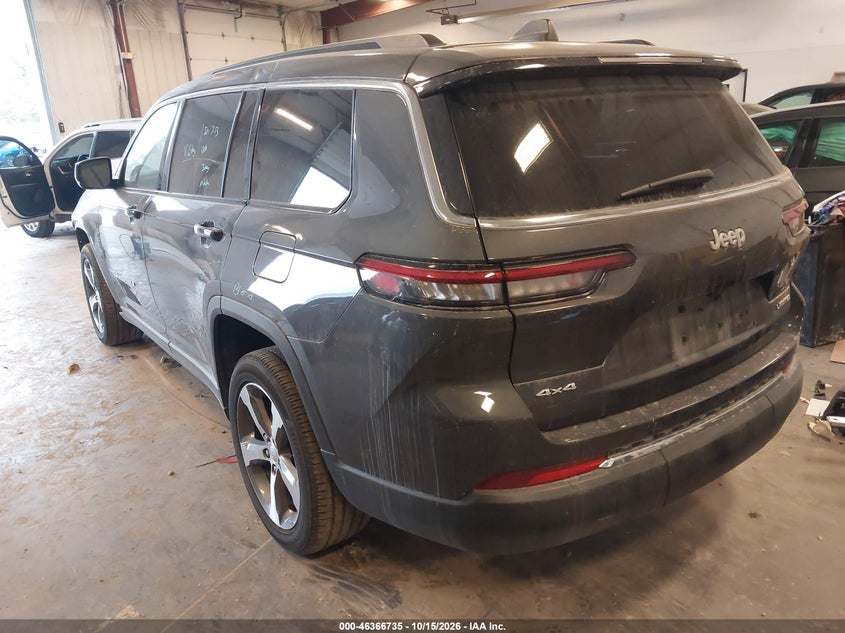 Vin: 1c4rjkbg8s8736604, lot: 46867062, jeep grand cherokee l limited 4x4 20253