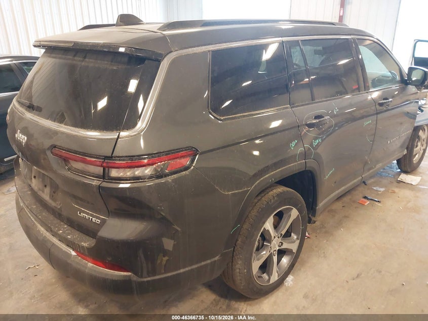 Vin: 1c4rjkbg8s8736604, lot: 46867062, jeep grand cherokee l limited 4x4 20254