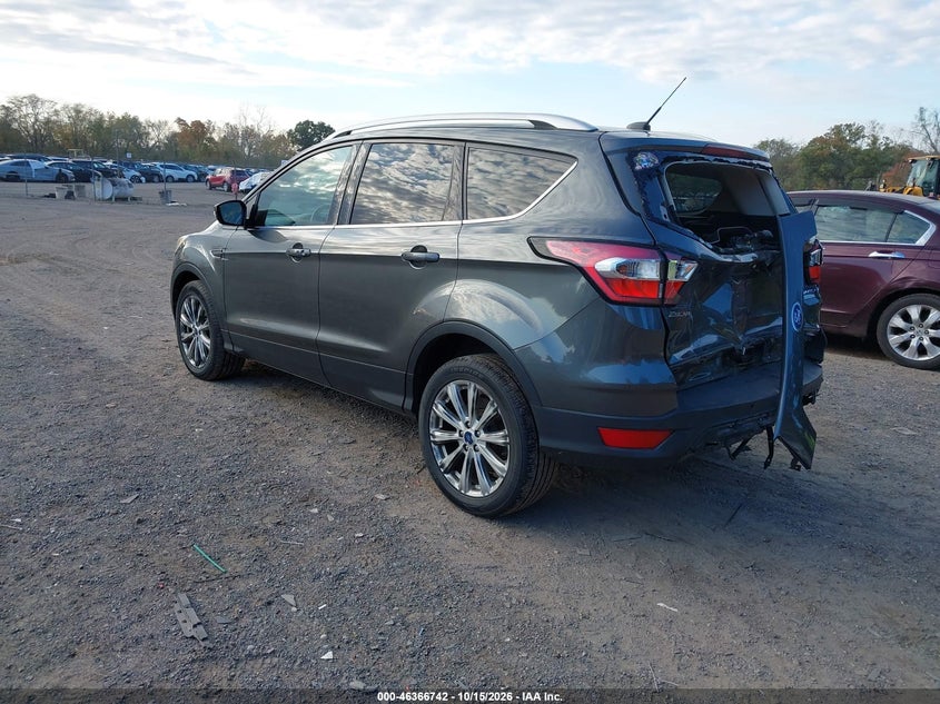 Vin: 1fmcu0j94hue89579, lot: 46867070, ford escape titanium 20173