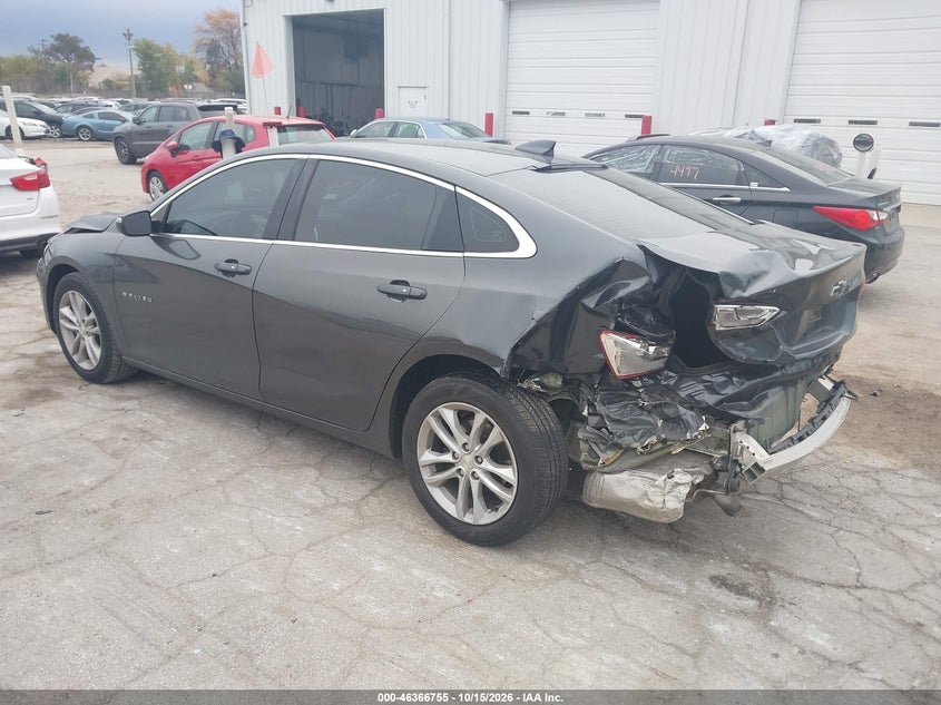 Vin: 1g1zd5st1jf184825, lot: 46867083, chevrolet malibu lt 20183