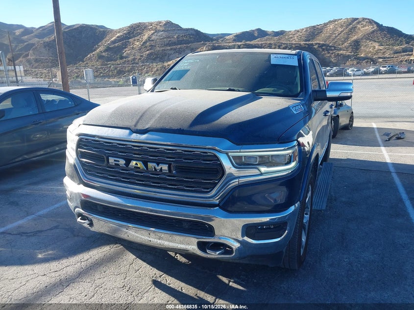 Vin: 1c6srfhm4nn341069, lot: 46867163, ram 1500 limited  4x4 5'7 box 20222
