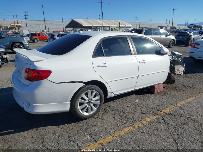 TOYOTA COROLLA 2009 VIN 1NXBU40E89Z123515