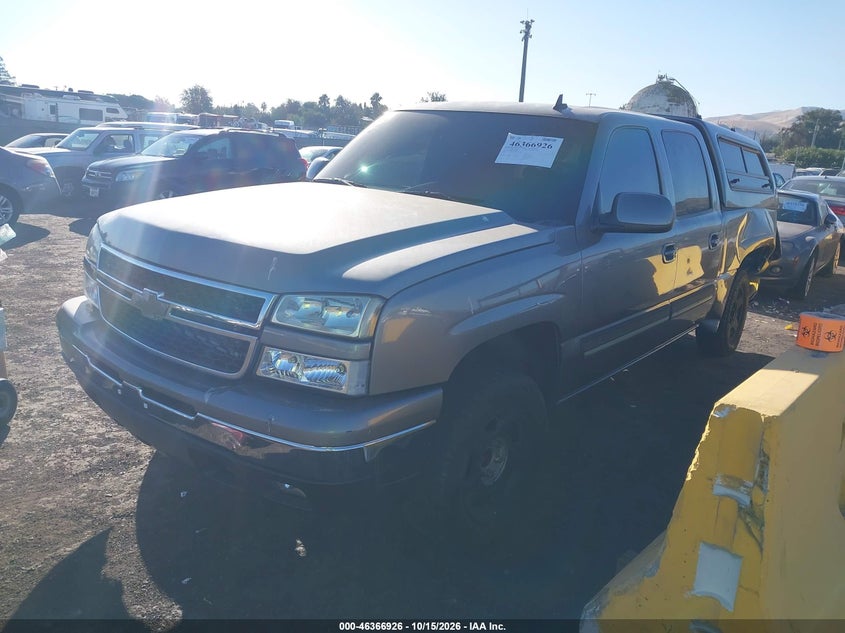 2006 Chevrolet Silverado 1500 Lt3, Rear, IAAI, VIN 2GCEC13T361186929 — photo 2