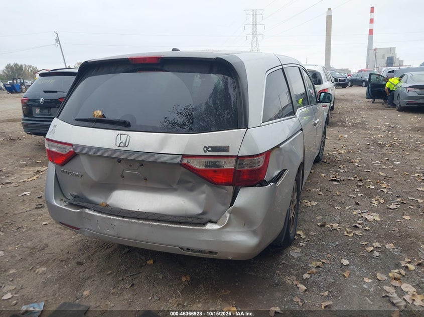 Vin: 5fnrl5h65bb092599, lot: 46867256, honda odyssey ex-l 20114