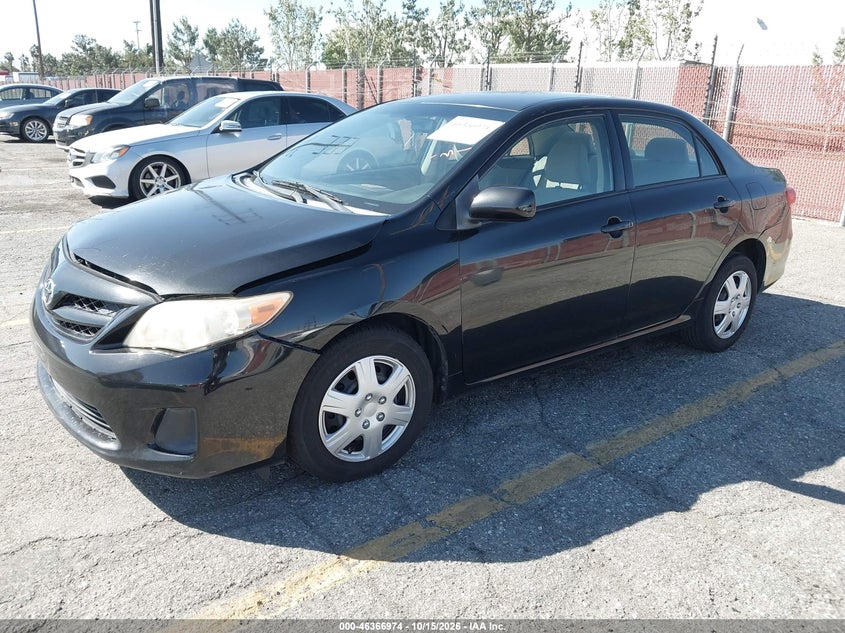 Vin: jtdbu4ee8b9148517, lot: 46867302, toyota corolla le 20112