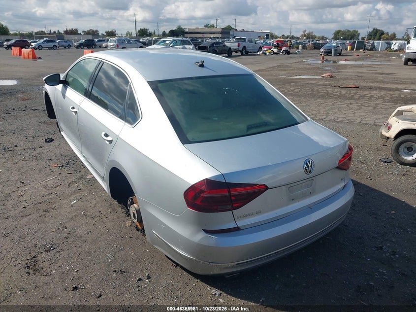 Vin: 1vwbt7a35hc082476, lot: 46867309, volkswagen passat 1.8t se 20173