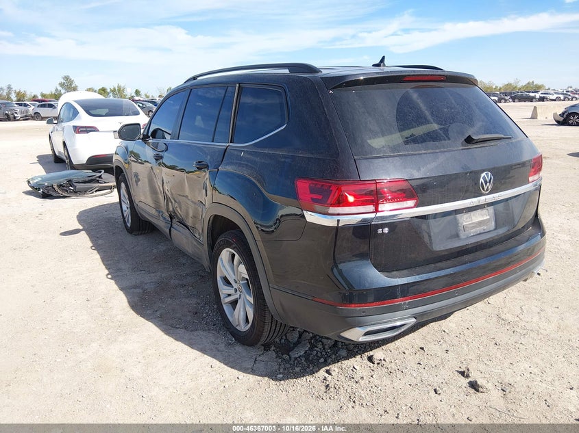 Vin: 1v2wp2ca1pc550949, lot: 46867331, volkswagen atlas 2.0t se w/technology 20233