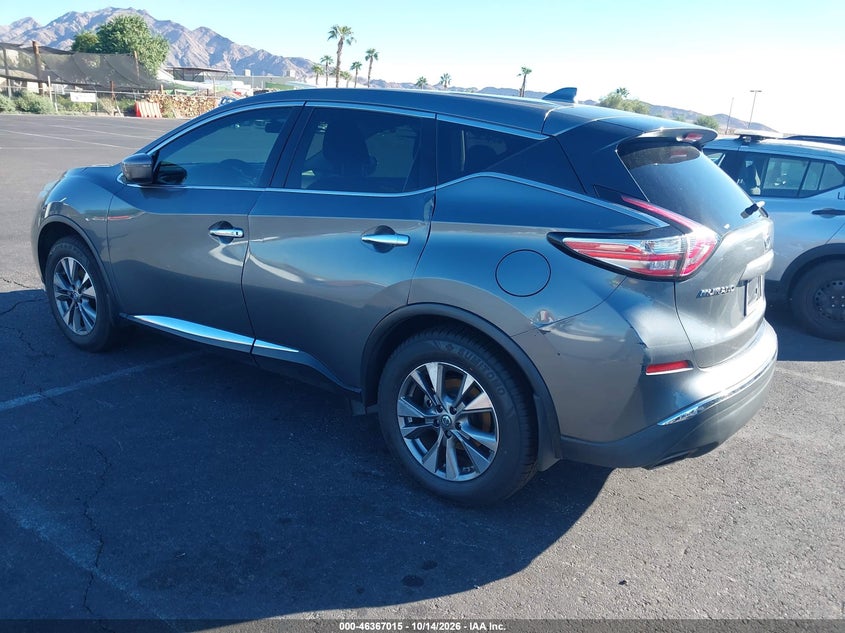 Vin: 5n1az2mh9hn137891, lot: 46867343, nissan murano s 20173