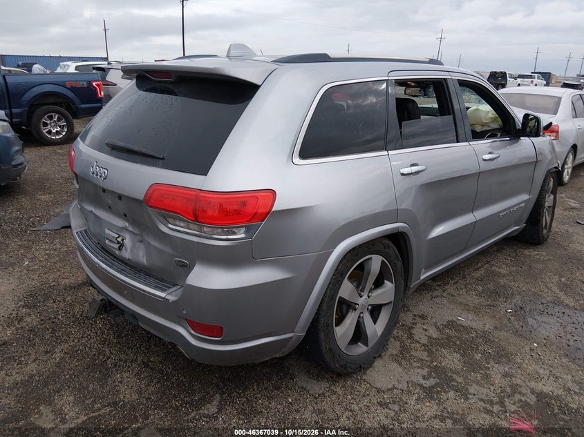 Vin: 1c4rjfcg3fc782866, lot: 46867367, jeep grand cherokee overland 20154