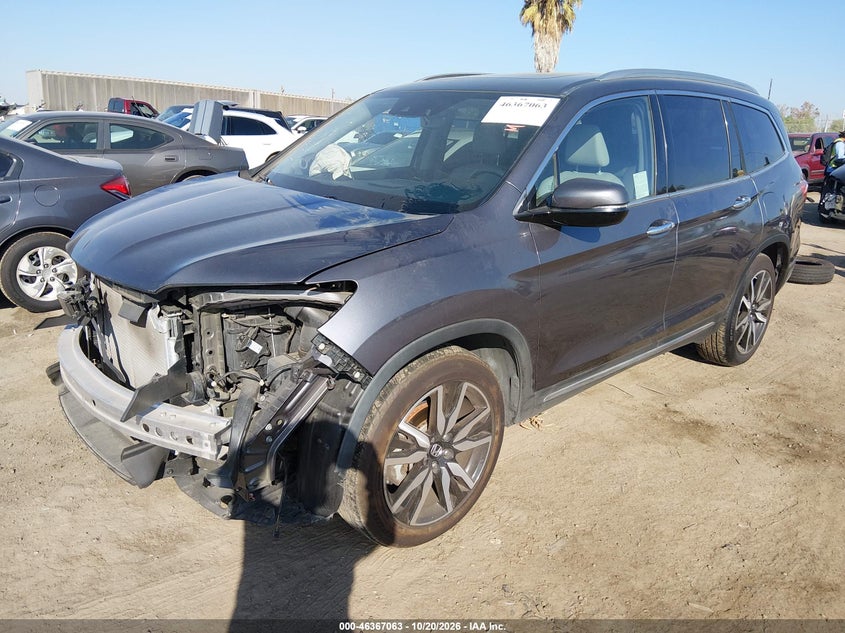 Vin: 5fnyf5h94nb005034, lot: 46867391, honda pilot 2wd touring 8 passenger 20222