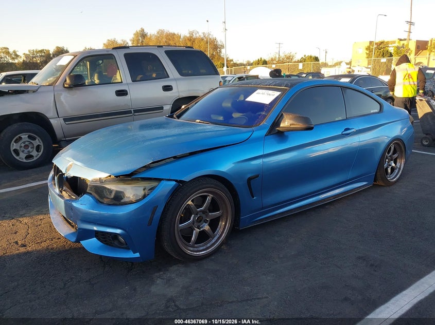 Vin: wba3n7c58fk223010, lot: 46867397, bmw 428i 20152