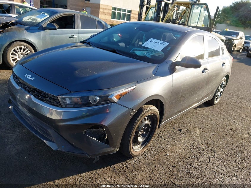 Vin: 3kpf24ad8ne452466, lot: 46867403, kia forte lxs 20222