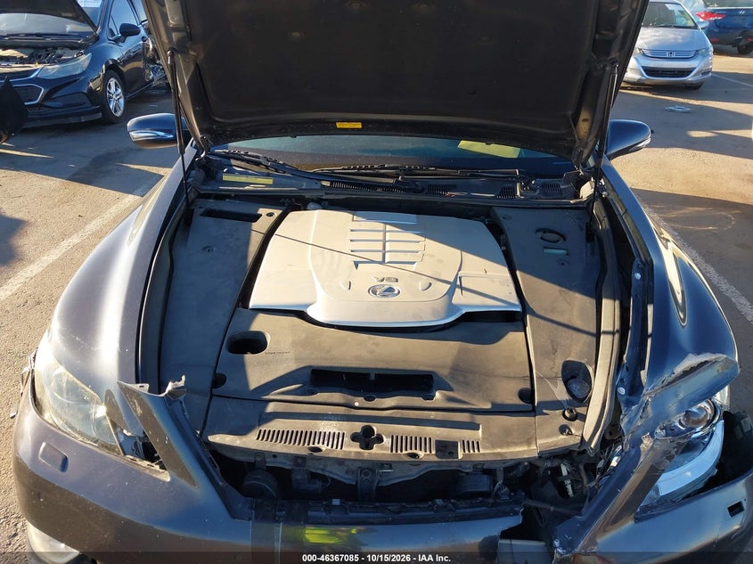 LEXUS LS 460 2010 VIN JTHBL5EF5A5097788