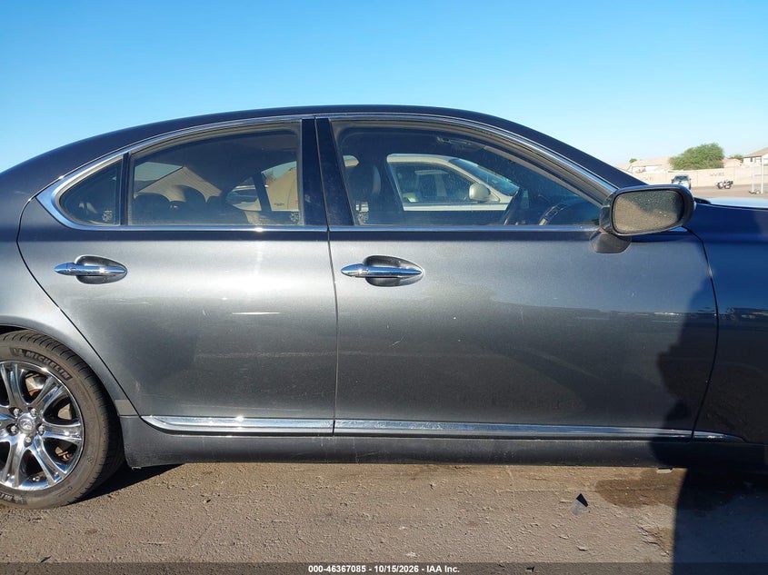 LEXUS LS 460 2010 VIN JTHBL5EF5A5097788