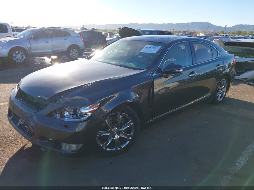 2010 Lexus Ls 460, Front End, IAAI, VIN JTHBL5EF5A5097788 — photo 2