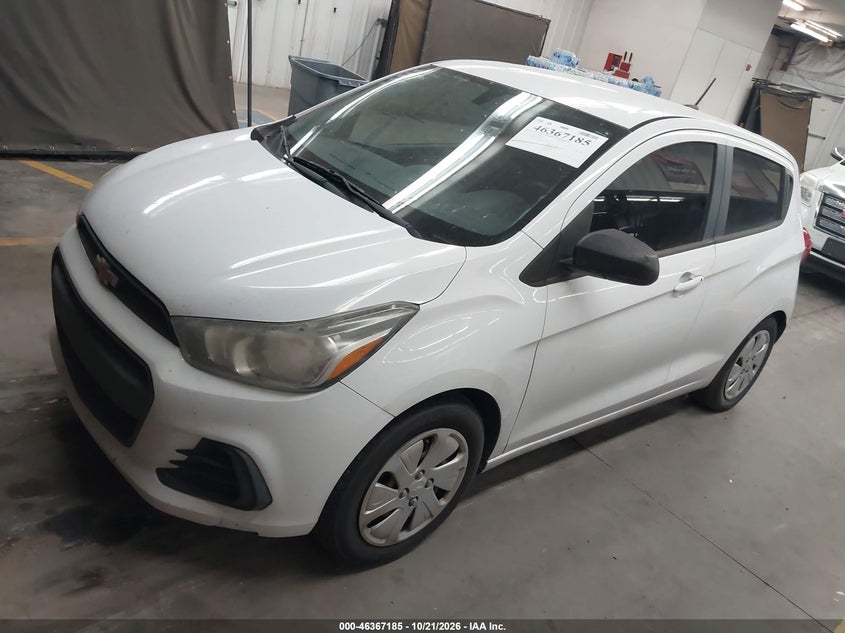 Vin: kl8ca6sa5hc778915, lot: 46867513, chevrolet spark ls manual 20172