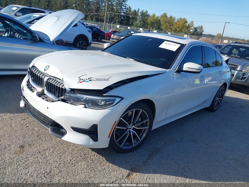 Vin: 3mw5r1j01m8b87581, lot: 46867561, bmw 330i 20212