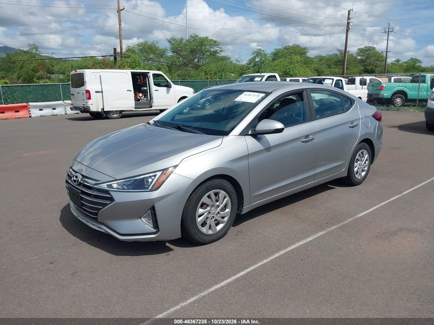 Vin: 5npd74lf6lh613185, lot: 46867563, hyundai elantra se 20202
