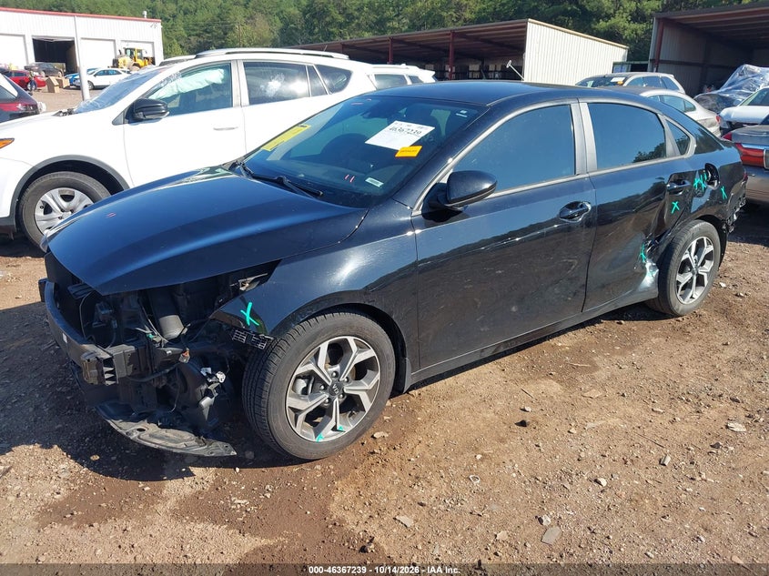 Vin: 3kpf24ad1me308126, lot: 46867567, kia forte lxs 20212