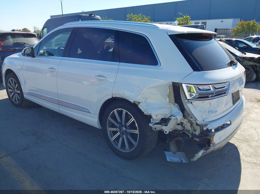 Vin: wa1vabf75kd033942, lot: 46867595, audi q7 55 premium 20193