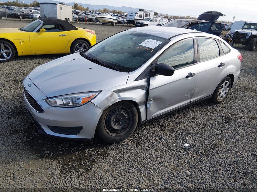 Vin: 1fadp3e23fl326106, lot: 46867599, ford focus s 20152
