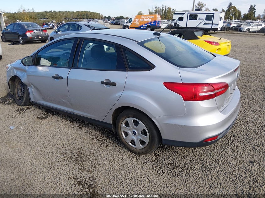 Vin: 1fadp3e23fl326106, lot: 46867599, ford focus s 20153