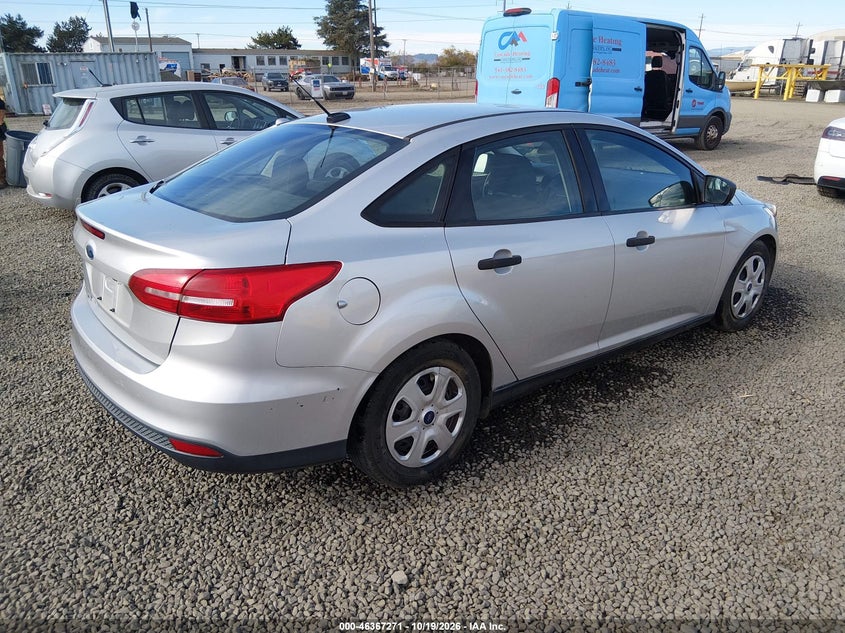 Vin: 1fadp3e23fl326106, lot: 46867599, ford focus s 20154