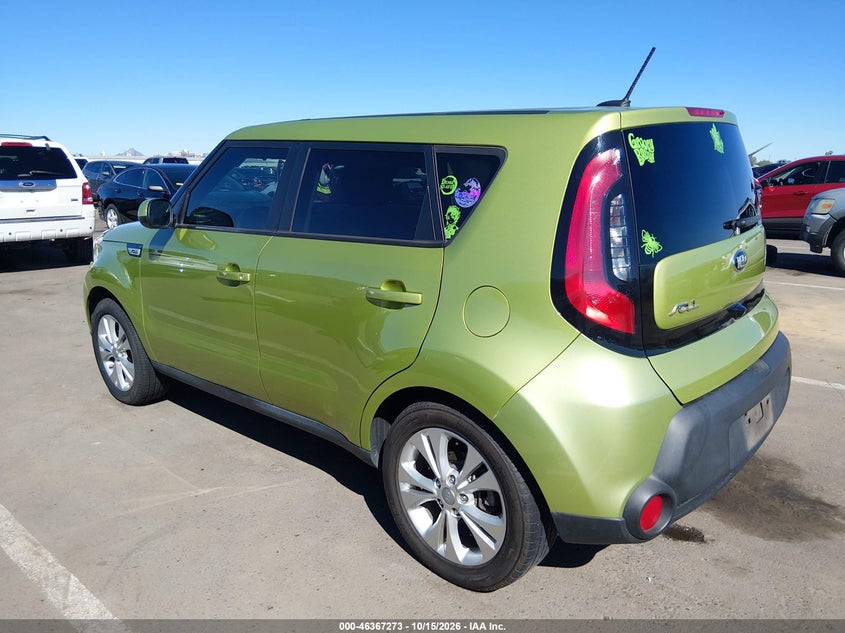 Vin: kndjp3a50f7768993, lot: 46867601, kia soul + 20153