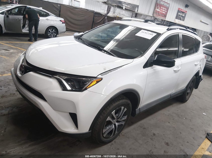 Vin: 2t3zfrev2gw261442, lot: 46867616, toyota rav4 le 20162