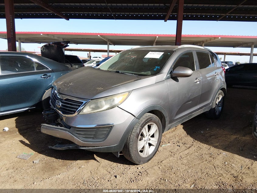 Vin: kndpb3a23d7351136, lot: 46867628, kia sportage lx 20132