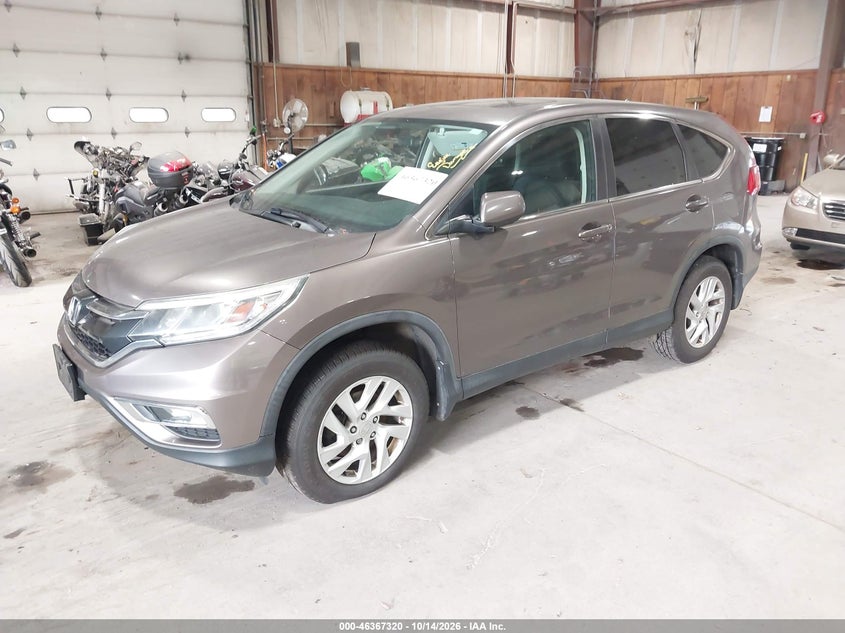 2015 Honda Cr-V Ex, Обычный износ, IAAI, VIN 5J6RM4H52FL116045 — фото 2