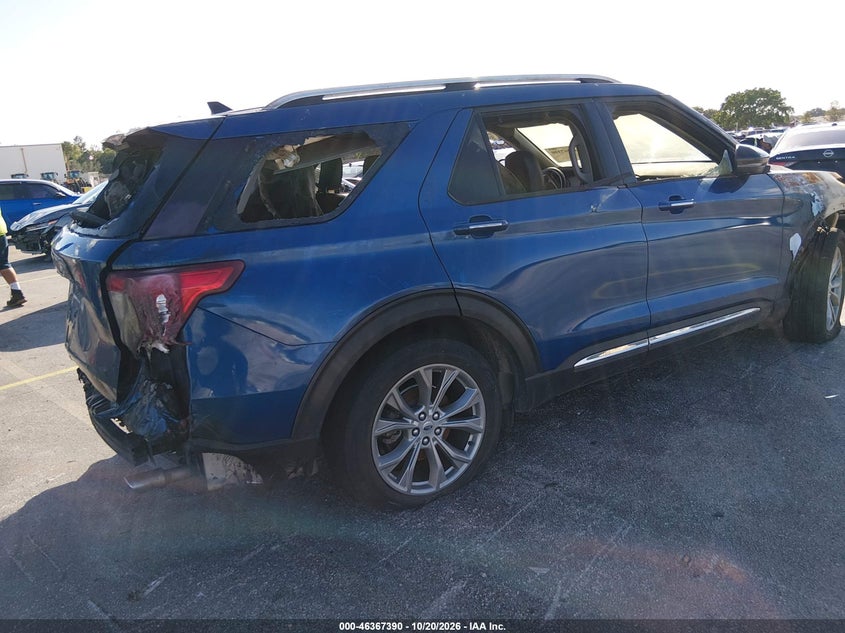 Vin: 1fmsk7fh8mgb07184, lot: 46867718, ford explorer limited 20214