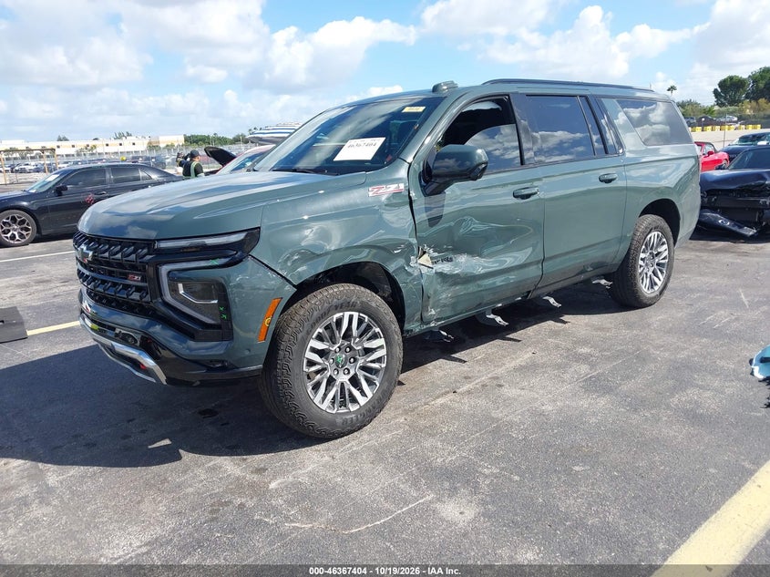 Vin: 1gns6drd4sr136822, lot: 46867732, chevrolet suburban 4wd z71 20252