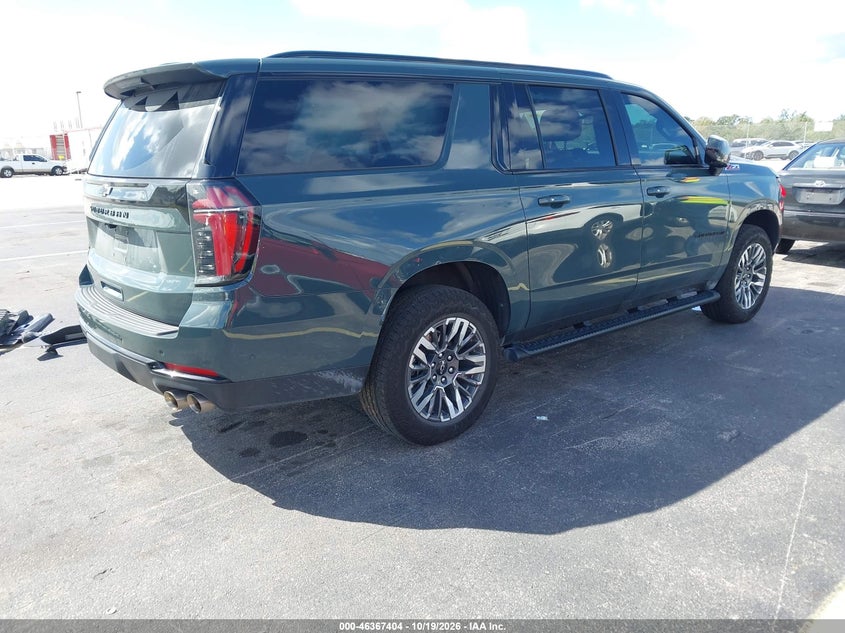Vin: 1gns6drd4sr136822, lot: 46867732, chevrolet suburban 4wd z71 20254