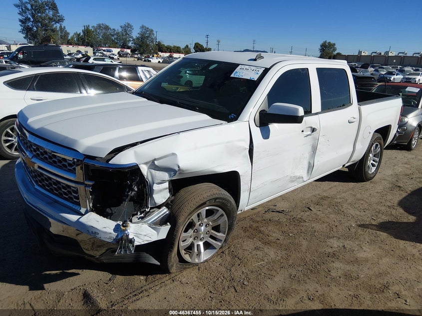 Vin: 3gcpcrec5eg564548, lot: 46867783, chevrolet silverado 1500 1lt 20142