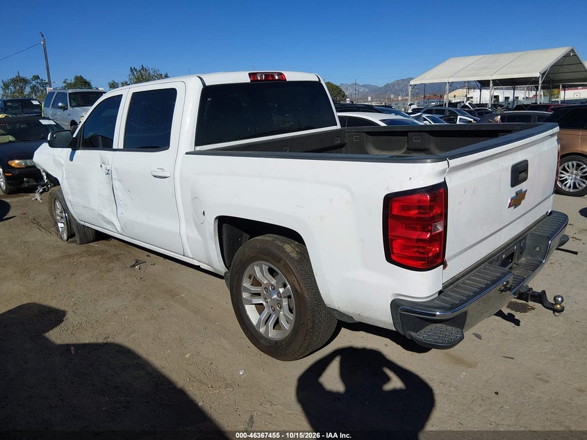 Vin: 3gcpcrec5eg564548, lot: 46867783, chevrolet silverado 1500 1lt 20143